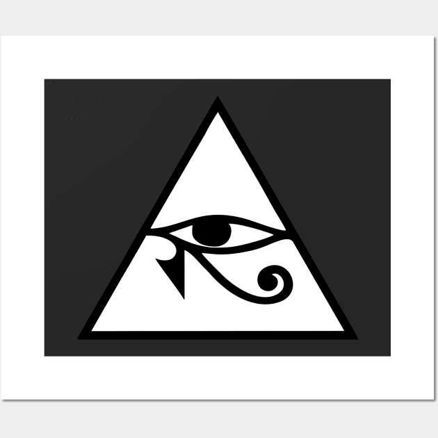 Eye of Horus Wall Art by EsotericExposal